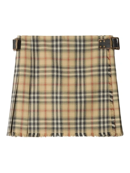 Fusta drepte Burberry neutra