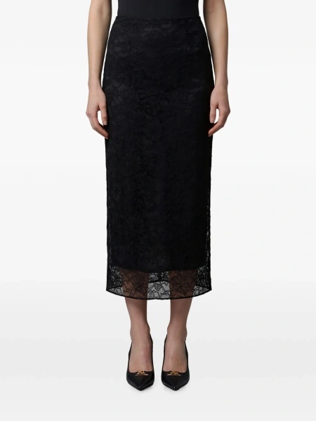 Fusta drepte Dolce & Gabbana neagra