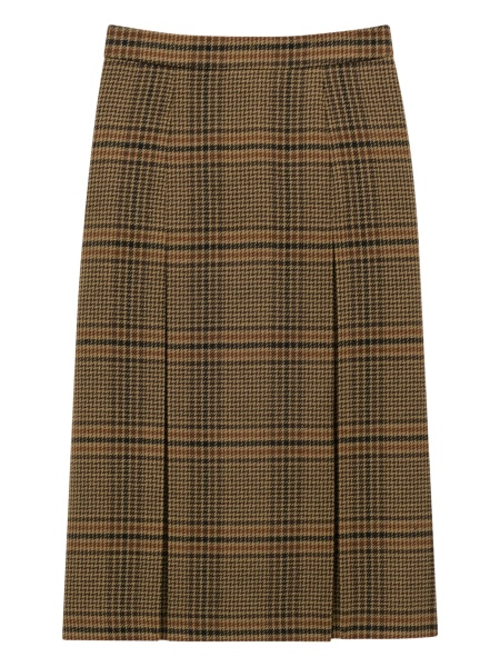 Fusta drepte Saint Laurent maro