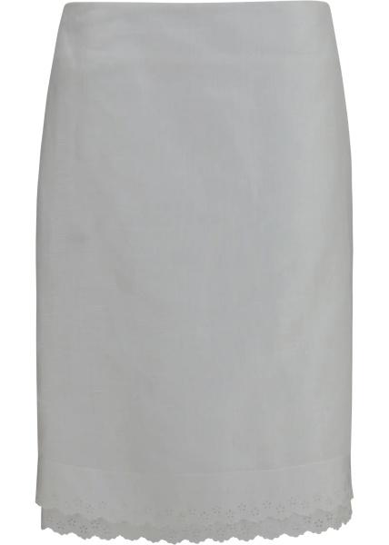 Fusta Embroidered midi Skirt