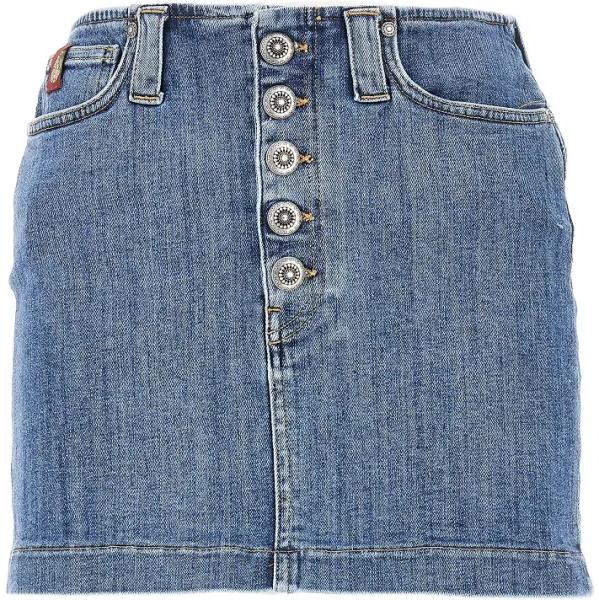 Fusta Esibizionista Capsule denim mini skirt
