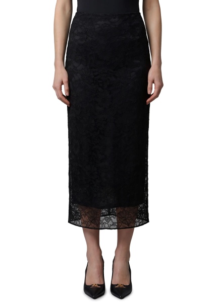 Fusta Lace Midi Skirt