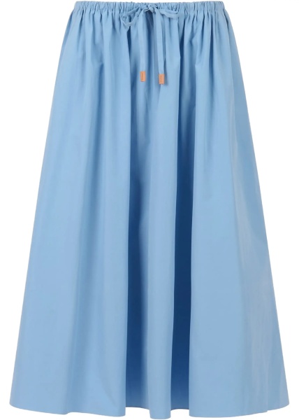Fusta Poplin Drawstring Skirt