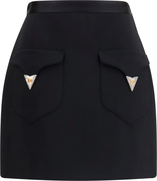Fusta Wool mini Skirt