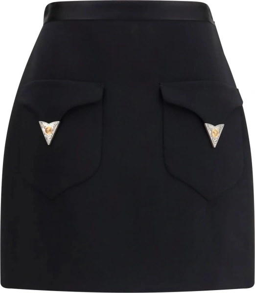 Fusta Wool mini Skirt
