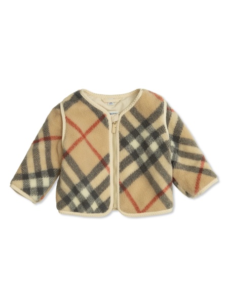 Geaca bomber Burberry neutra din acrilic si polyester