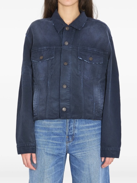 Geaca de blugi Balenciaga albastra
