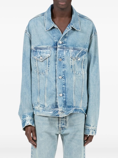 Geaca de blugi Maison Margiela albastra