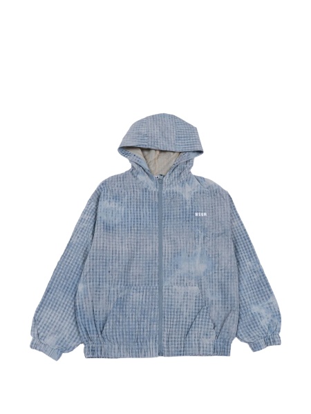 Geaca de blugi MSGM albastra