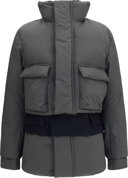 Geaca de Iarna Double padded Jacket with zip closure