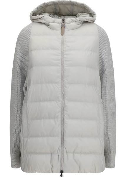 Geaca de Iarna Long monili chain Puffer Jacket