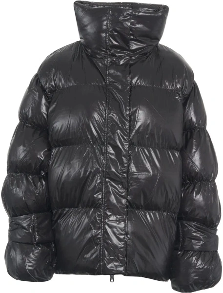 Geaca de iarna oval square neagra 'Active'