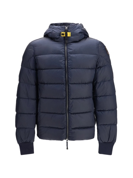 Geaca de iarna Parajumpers albastra din material textil