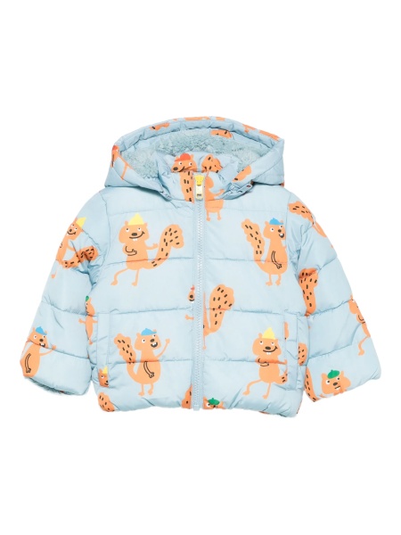 Geaca de iarna Stella McCartney albastra