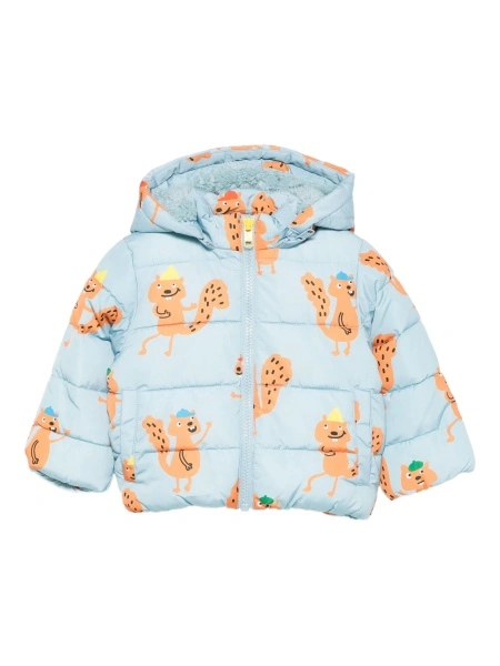 Geaca de iarna Stella McCartney albastra