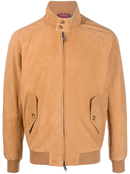 Geaca de piele Baracuta neutra din piele
