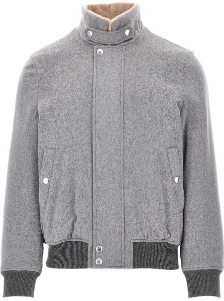 Geaca de Piele Padded suede leather jacket