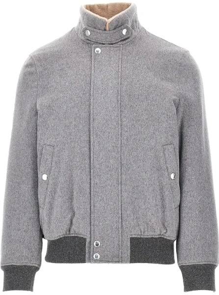 Geaca de Piele Padded suede leather jacket