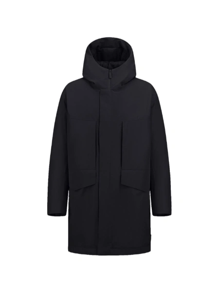Geaca ski Laminar neagra din poliester reciclat