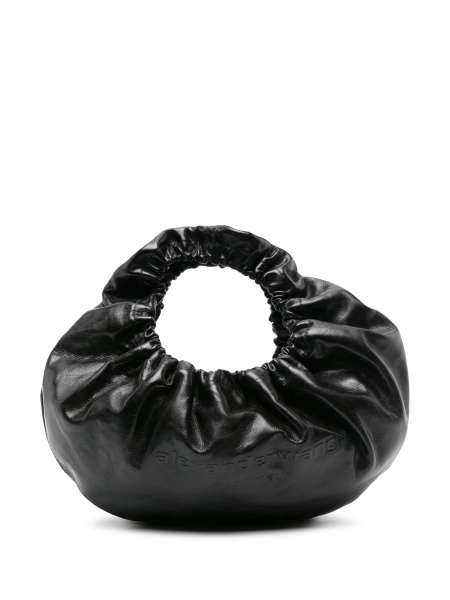 Geanta de mana Alexander Wang neagra din piele