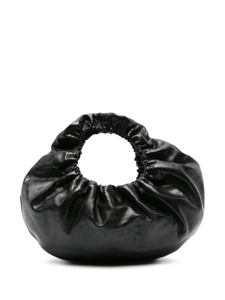 Geanta de mana Alexander Wang neagra din piele