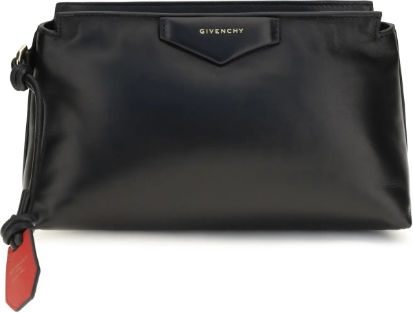 Geanta de mana Antigona Bomber lambskin Pouch