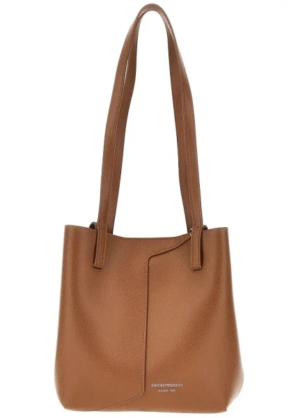 Geanta de mana 'Emporio Armani 1981' leather tote bag