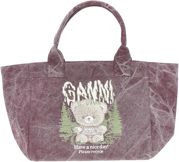 Geanta de mana 'Forest Teddy' large tote bag
