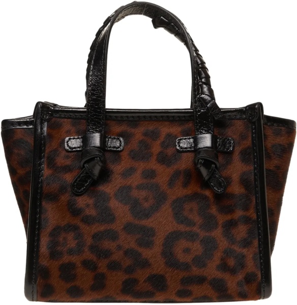 Geanta de mana Handbag with animal print