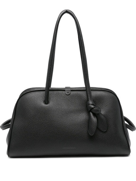 Geanta de mana JACQUEMUS neagra din piele