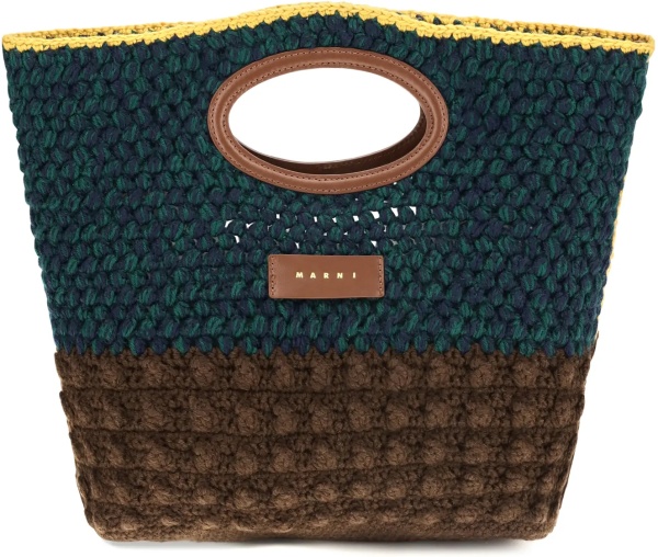 Geanta de mana Knotty Crochet wool Handbag