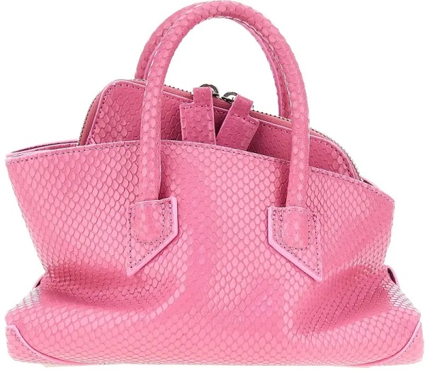 Geanta de mana Leather mini 'La Passeggiata' bag