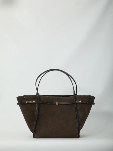 Geanta de mana Medium T Signature Shopping Bag