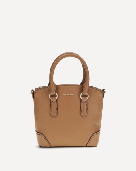 Geanta de mana Michael Kors maro din piele