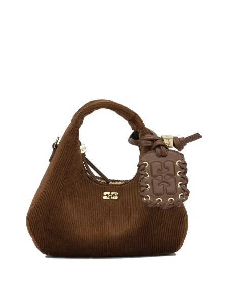 Geanta de mana "Mini Hobo Corduroy" Small Handbag