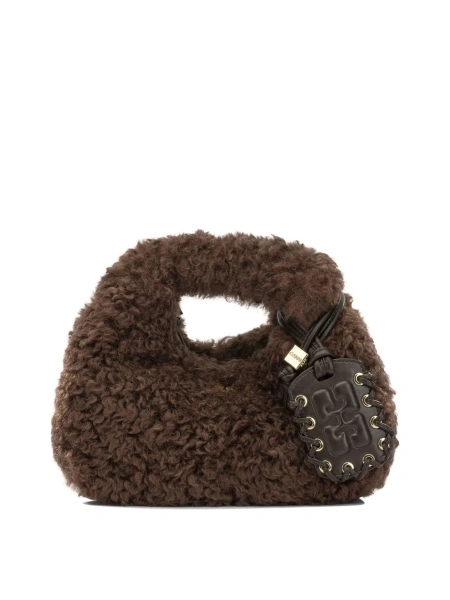 Geanta de mana "Mini Hobo Faux Fur" Small Handbag