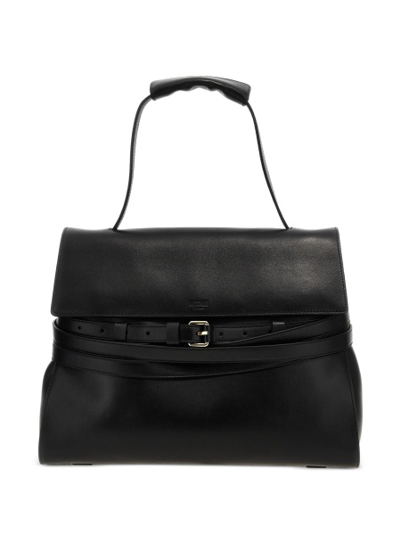 Geanta de mana Moschino neagra din piele