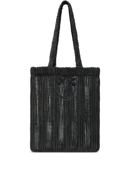 Geanta de mana Pinko neagra din polypropylene