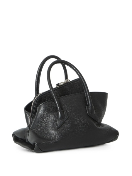 Geanta de mana THE ATTICO neagra din piele