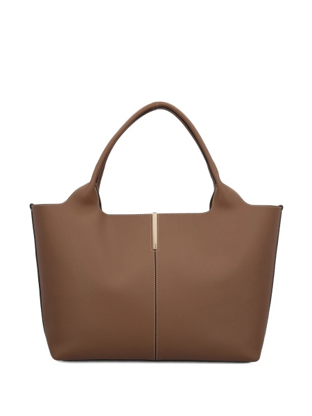 Geanta de mana TOD'S maro din piele