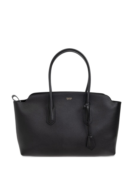 Geanta de mana Tom Ford neagra din piele