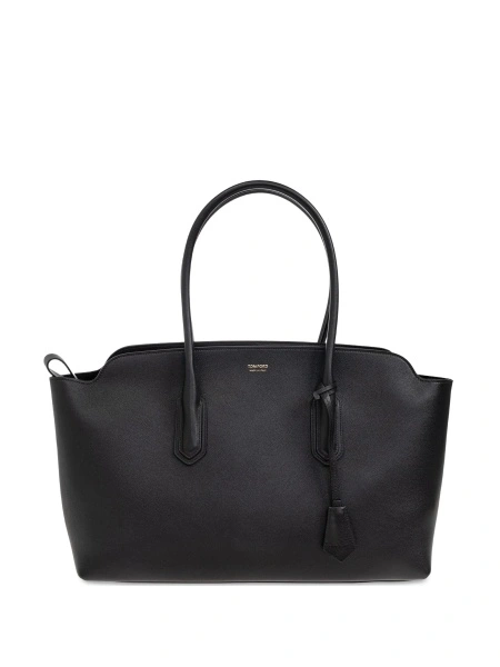 Geanta de mana Tom Ford neagra din piele