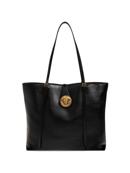 Geanta de mana Versace neagra din piele