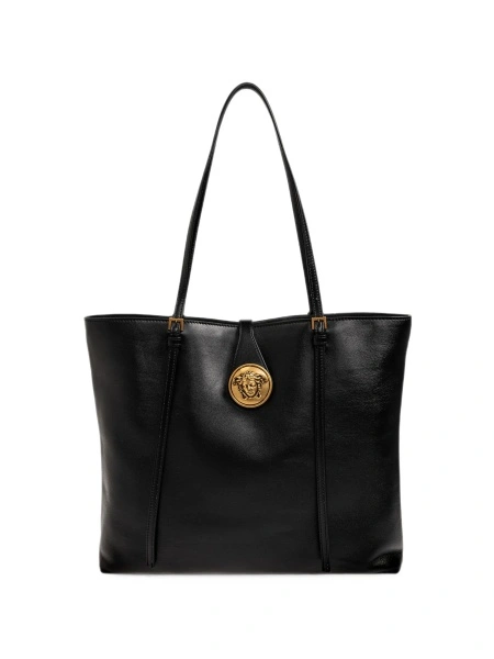Geanta de mana Versace neagra din piele