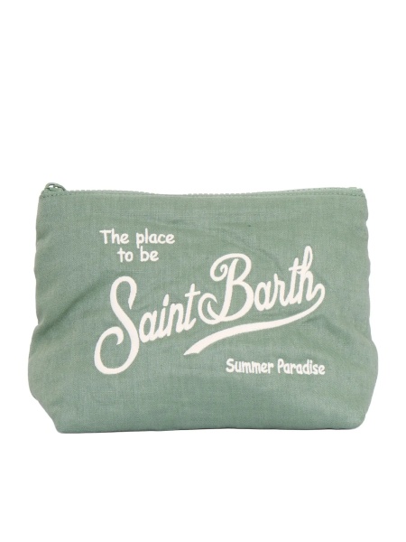 Geanta de umar ALINE SOFT LINEN-VINTAGE 53 SAGE EMB