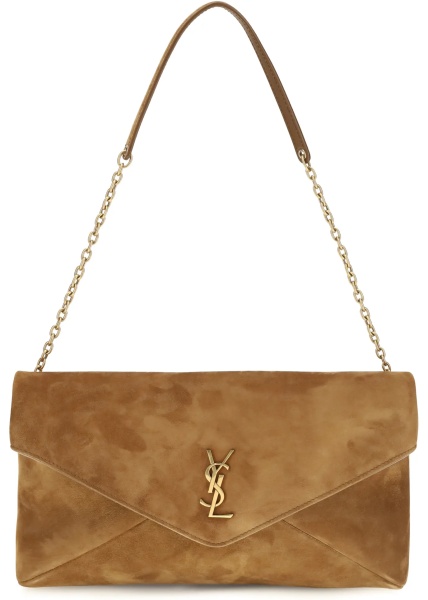 Geanta de umar Cassandre suede Shoulder Bag