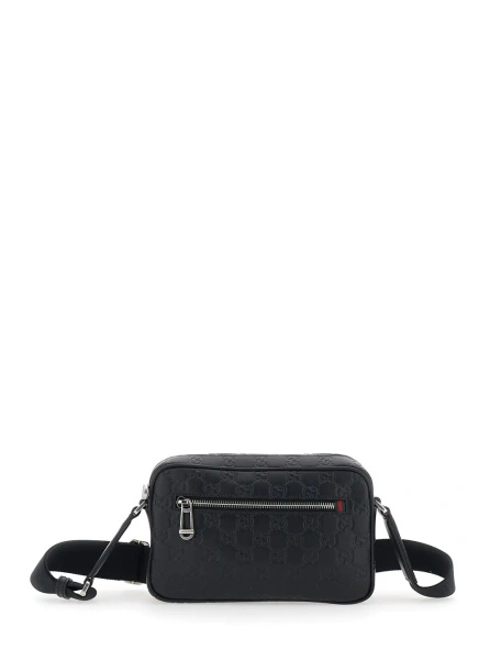 Geanta de umar Gucci neagra din piele