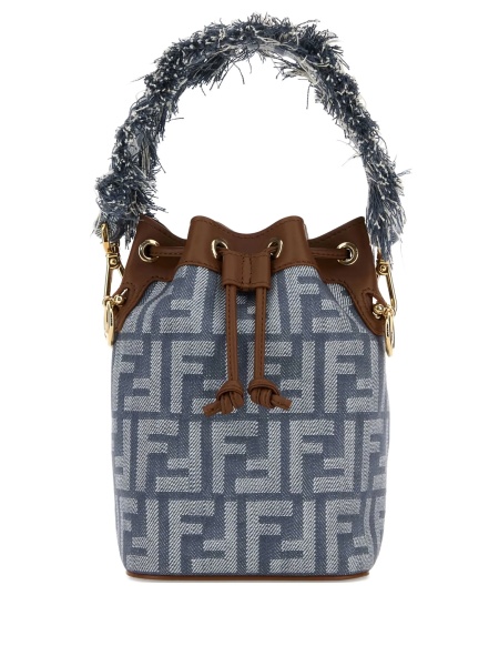 Geanta mini Fendi albastra