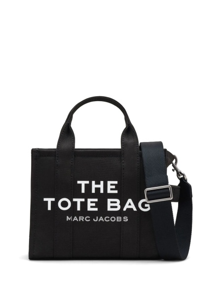 Geanta mini Marc Jacobs neagra din bumbac