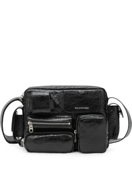 Geanta tip postas Balenciaga neagra